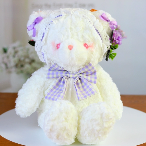Оригинальный плюшевый кролик, мягкая милая кукла, успокаивающая подушка, стиль Лолита