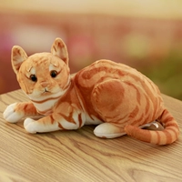 30 см желтого рисунка лежащий кот