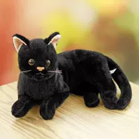 Черная боковая кошка