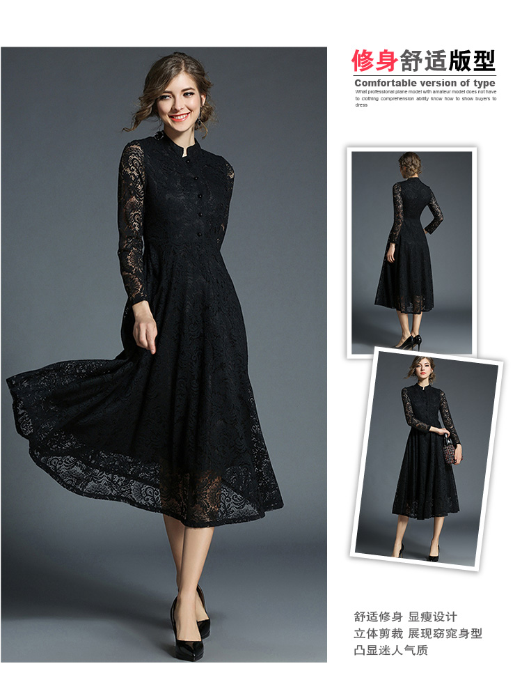 Robe femme en Dentelle - Ref 3328933 Image 9