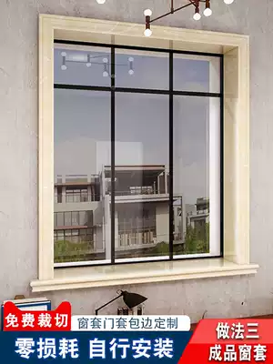 Window cover, door cover, finished custom artificial stone window frame, window sill imitation marble window cover frame decorative lines