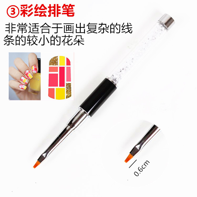 Cửa hàng nail chuyên dụng kéo bút trị liệu ánh sáng bút khắc bút bút màu bút vẽ hoa bút vẽ bộ công cụ đầy đủ máy dũa nail cầm tay