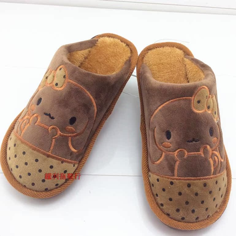 Chaussons enfants en suède pour hiver - semelle caoutchouc - Ref 1018364 Image 23