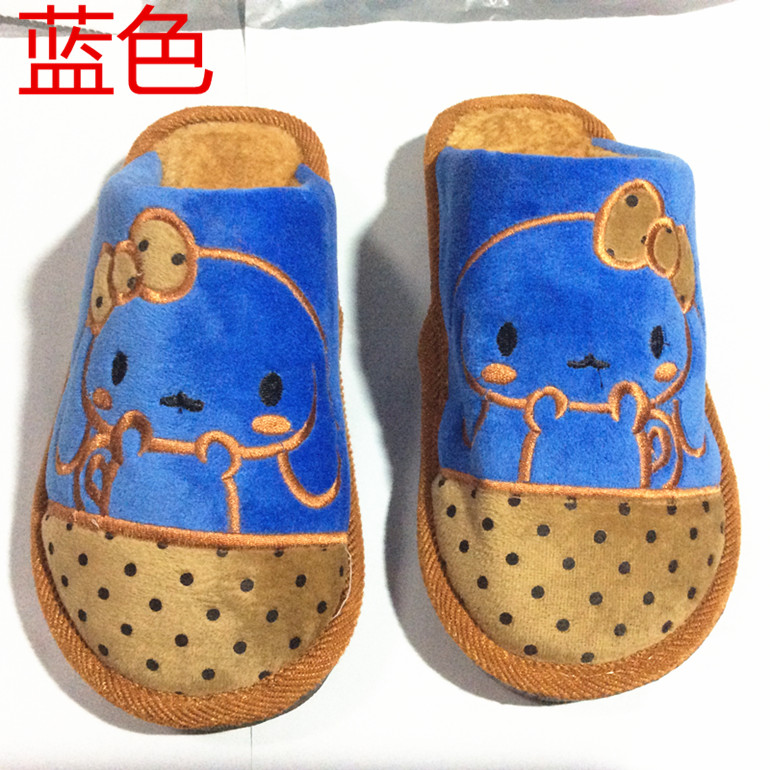 Chaussons enfants en suède pour hiver - semelle caoutchouc - Ref 1018364 Image 30
