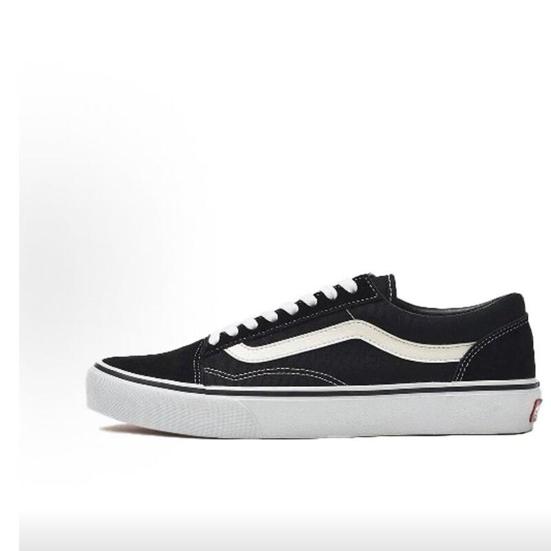 Vans Old Skool Dx Wear-Resistant Low-Top Sneakers, Unisex, Black 556436-0001