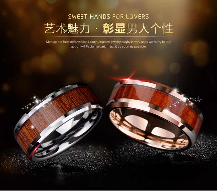 Bague homme en Alliage argent plaque plaque or - Ref 3086438 Image 14