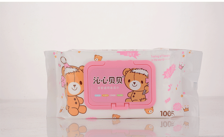 Khăn lau trẻ sơ sinh 100 miệng và tay cho bé khăn giấy ướt agi