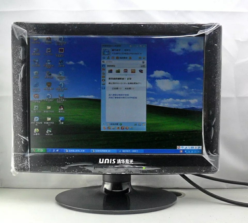 A 15-inch dedicated display for the wire cut