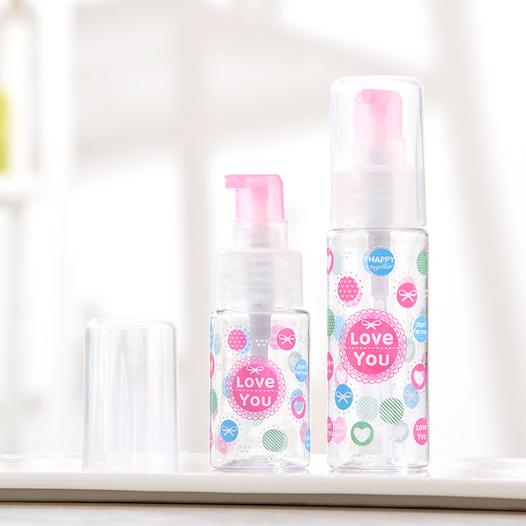 Bird's Beak Lotion Bottle 30ml Full Cover Compression Type Small Empty Bottle Skin Care Essence Filling