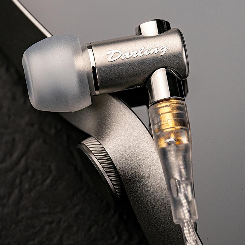 (ACG female poison plug) TANCHJIM dharling dharing ring iron wired in-ear HIFI listening headphones