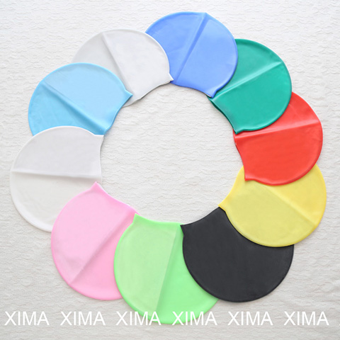 Sima silicone đơn sắc bơi màu 	mũ bơi aryca	