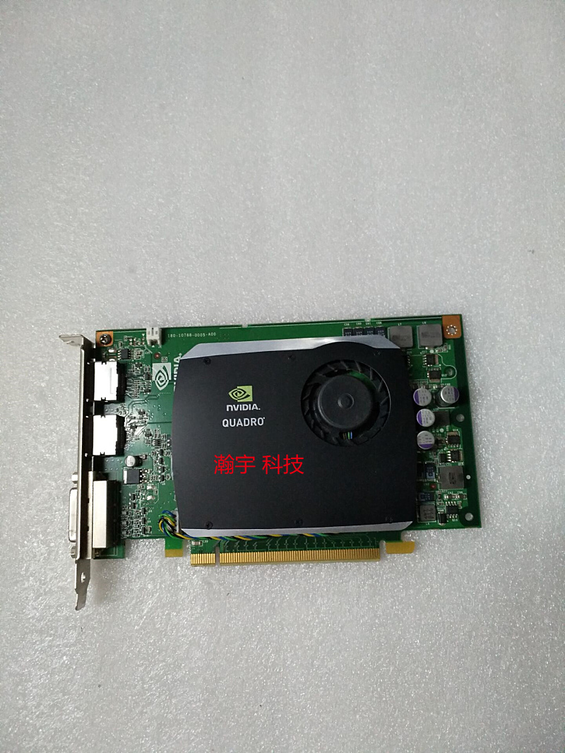 Original Quadro FX580 Professional Graphics Card 512MB Dual DP supports 2K HD