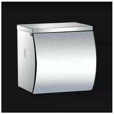 Stainless steel toilet paper box Tissue holder Powder room tissue box Waterproof toilet paper box Roll toilet paper machine tissue box