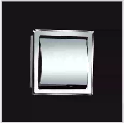 Cosmetic room toilet paper roll machine embedded in wall stainless steel single roll sanitary paper roll paper roll paper tissue box hotel roll toilet paper holder