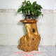 Thân gỗ rắn chạm khắc khung gỗ với nhiều tầng cây xanh bonsai bể cá khung gốc cây cơ sở hoa đứng phòng khách - Các món ăn khao khát gốc bàn ghế làm từ gốc cây