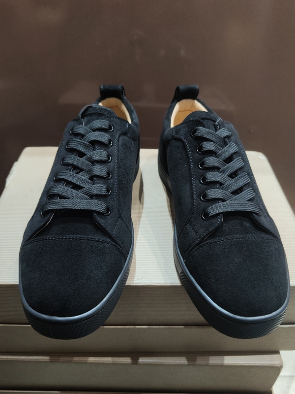 European and American Agz Cl Black Low-Top Men's Shoes, White Casual Sports Sneakers, Fashionable Trendy Red-Soled Single Shoes, White Sneakers