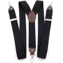 Mens hook hook hook hook buckle strap strap extended trousers strap adult elderly fat man elastic shoulder strap