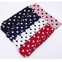 Ribbon Trim with Decorative Dress Polo Dot Silk Scarf Knotted Fabric Belt Waist Chain Women Knotted Trousers With Accessories Bag Decorative Strap