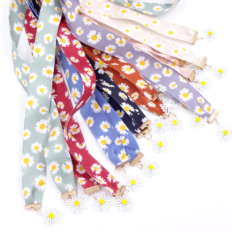 Skirt Girdle Woman fabric with ribbon Ribbon Strips of Ribbon Strips of Palace Tastefashion Small Daisy Accessories Dress Multipurpose Decorative Lacing 100 hitch