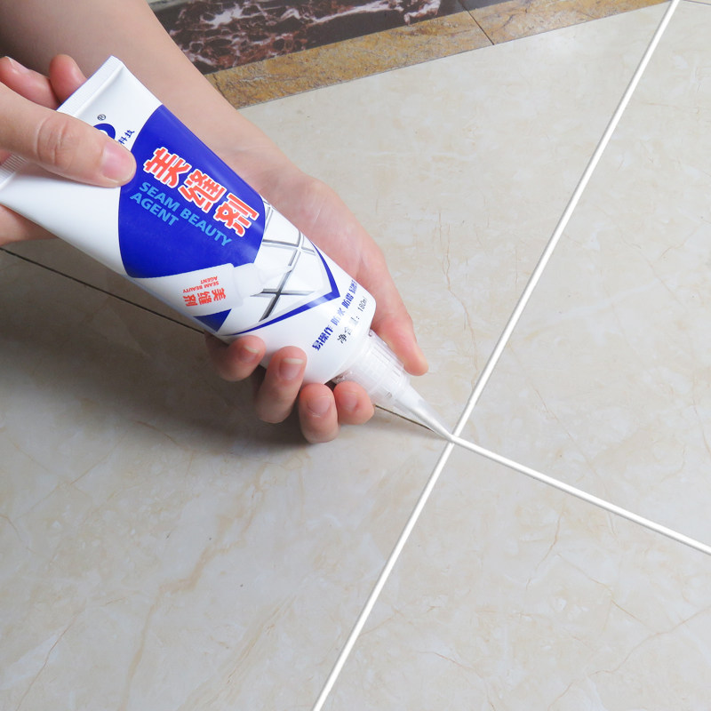 2 packs of white beauty joint agent tile floor tile special kitchen waterproof and mildew-proof wall joint caulking agent filling caulking agent