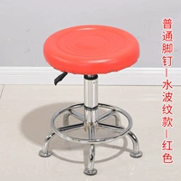 Арбуз красный и красная водяная волна ногтей