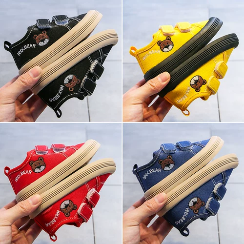 Детские тканевые туфли для мальчиков, спортивная обувь, детская повседневная обувь, кроссовки для раннего возраста, 2023