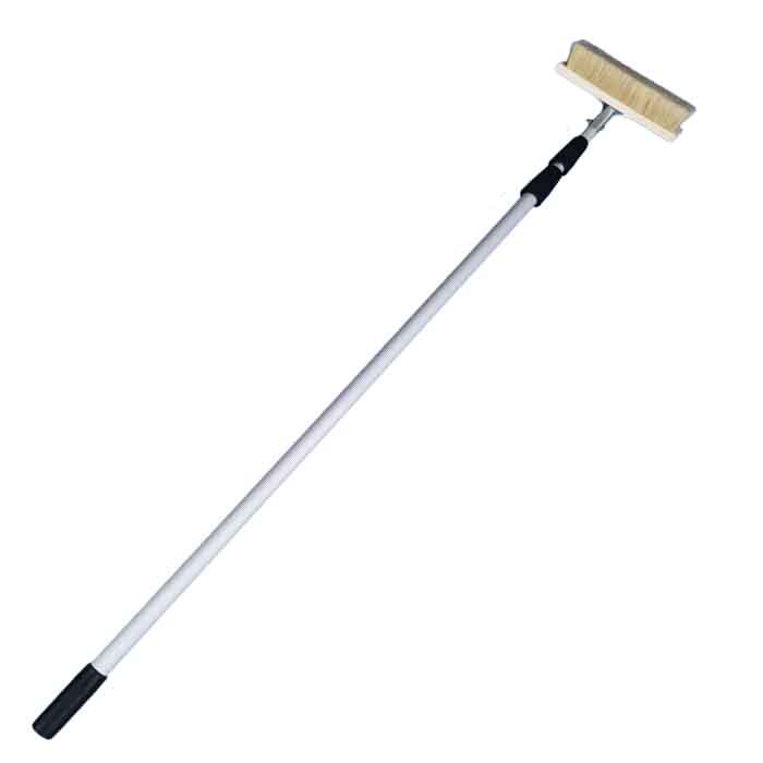 Aluminum Alloy Telescopic Rod for Passenger and Cargo Vehicles, Long-Handled Bristle Car Wash Brush, Cleaning Tool Supplies