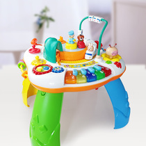  Guyu game learning table Baby Childrens Day nine-month multi-function toy table One 1-year-old baby early education gift