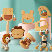  New newborn baby childrens toys 100 days full moon year-old gift box baby 3-6 months solid wood can be lettered men and women