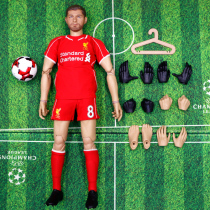Gerard Football Doll 1 6 soldiers can handle the Liverpool Gerrard model boys gift souvenirs