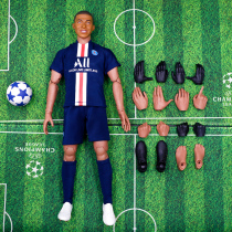 Mbappe Football Plum 1 6 hands soldier Mbappe Mobile Model Paris Boys Memorial Gift