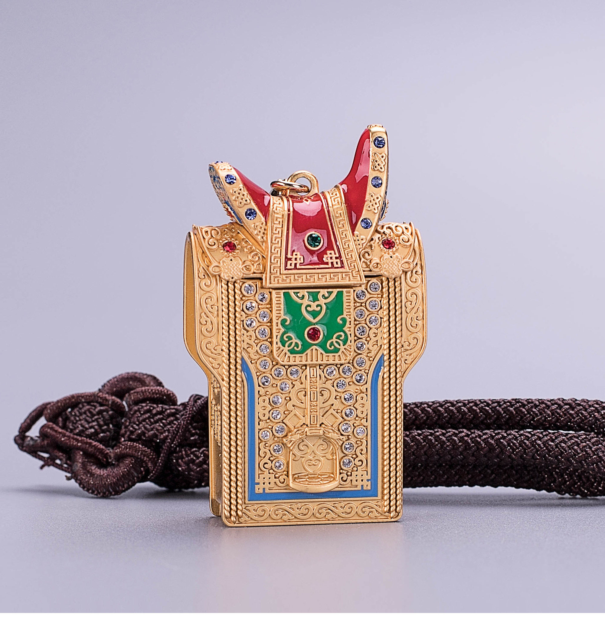 Rong Chao carved saddle creative U disk 16G high quality characteristic craft gifts Birthday gifts Cultural and creative souvenirs