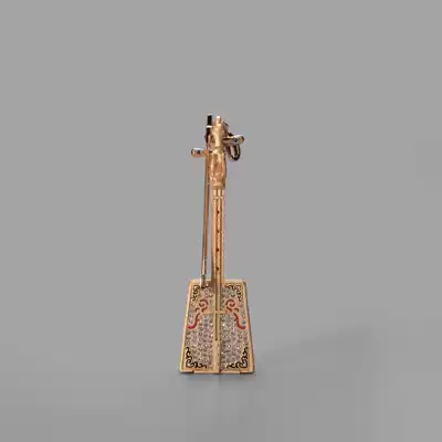 Rong Chao Qin Yun melodious Matou Qin shape creative U disk Inner Mongolia characteristic creative gift USB Flash disc zinc alloy Diamond