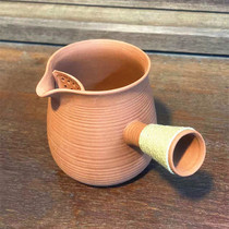 A complete set of tea making stoves around the stove roasted milk roasted tea stove outdoor tea making combination set side handle pot electric ceramic stove tea pot