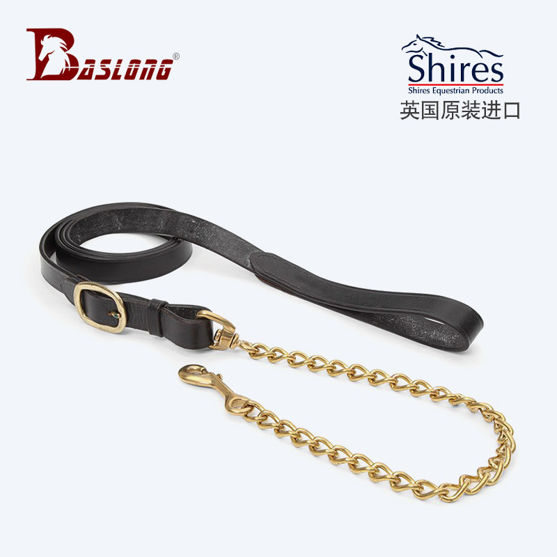 British Shires Bull Leather Leash Horse Rope Ramarope Horse Show Rope For Horse Rope Horse Reins 8-ruler Longmau