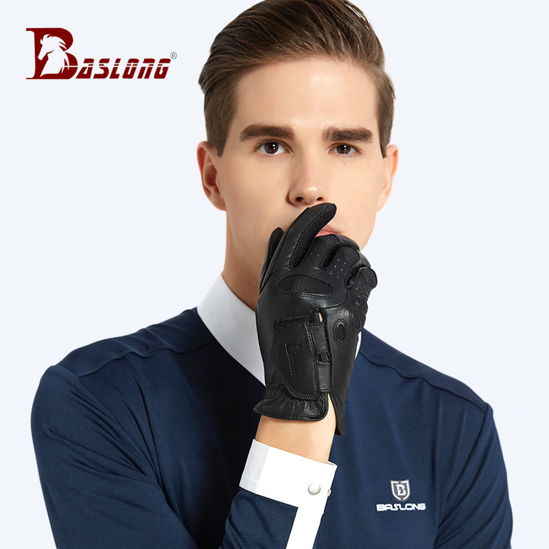 Sheepskin equestrian gloves Riding gloves Knight gloves Harness riding equipment eight feet dragon gloves BCL213102