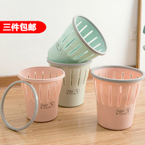 Trash can kitchen toilet Bedroom Home with press ring toilet Lash bin Classification Large number office wastepaper