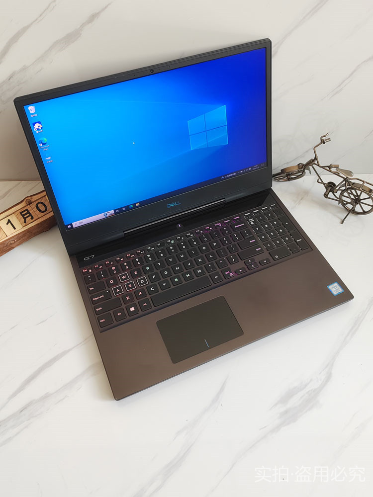 Подержанные ноутбуки 二手戴尔g3游戏本笔记本电脑g7游匣i7四核gtx1660ti独显电竞轻薄 Dell