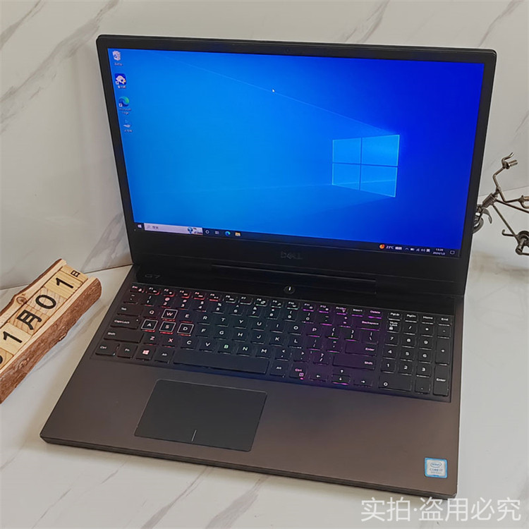 Подержанные ноутбуки 二手戴尔g3游戏本笔记本电脑g7游匣i7四核gtx1660ti独显电竞轻薄 Dell