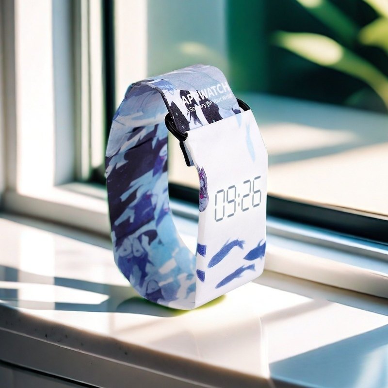 纸手表 Paper Watch纸质防水黑科技智能电子网红个性创意手表