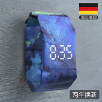 Paper watches Papr Germany watch male and female students Electronic Korean version Trend lovers creative personality waterproof watches