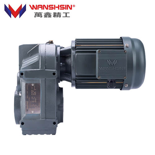 WANSHSIN Precision four series reducer F series parallel shaft helical gear Hard tooth surface gearbox
