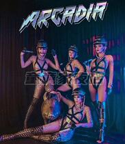 TT Nightclub Knight sexy gogo pop interactive performance suit Nightclub Bar ds show suit