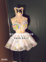 TT high-end nightclub bar singer djds dance team gogo Childrens Day bikini tutu skirt costume