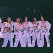 TT costumes hip-hop hot girls suits loose suits GOGO costumes interactive stage dance beauty ds clothing summer