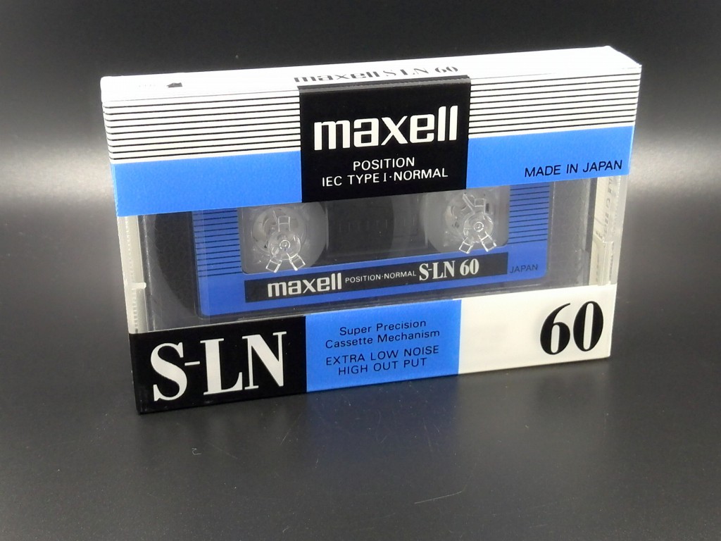 (Nostalgia Treasured) Wansheng MAXELL S-LN60 Blank Belt Recording Private audiotape category Collection Class