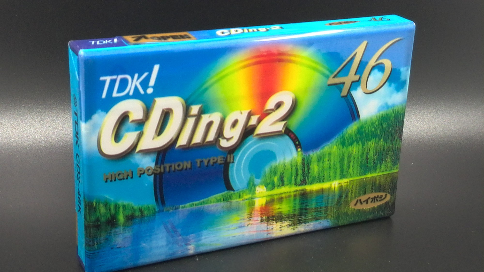 TDK CDING2 46 (chrome tape) collection grade blank tape cassette tape two