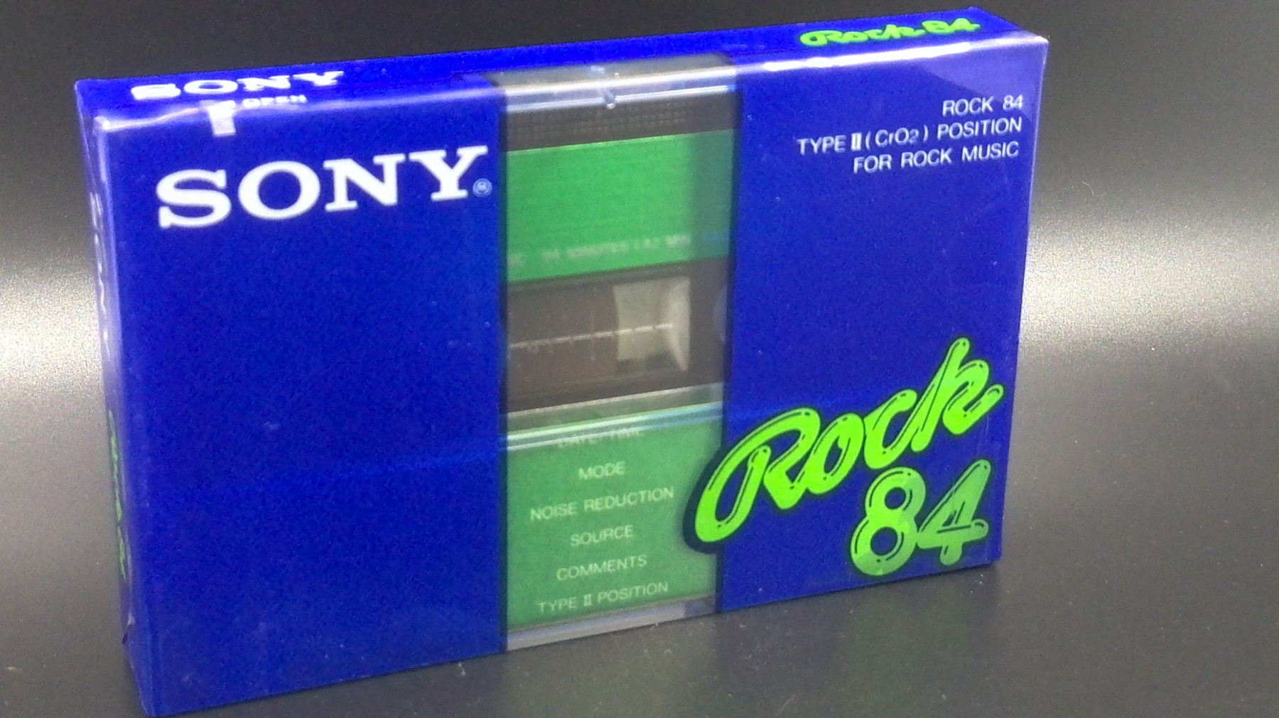 (treasured) Sony SONY ROCK84 II class with chrome belt) Collection grade blank tapes cassette tapes-Taobao