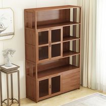 Bookcase Simple landing bamboo shelf home living room storage storage shelf simple Children solid wood student bookshelf