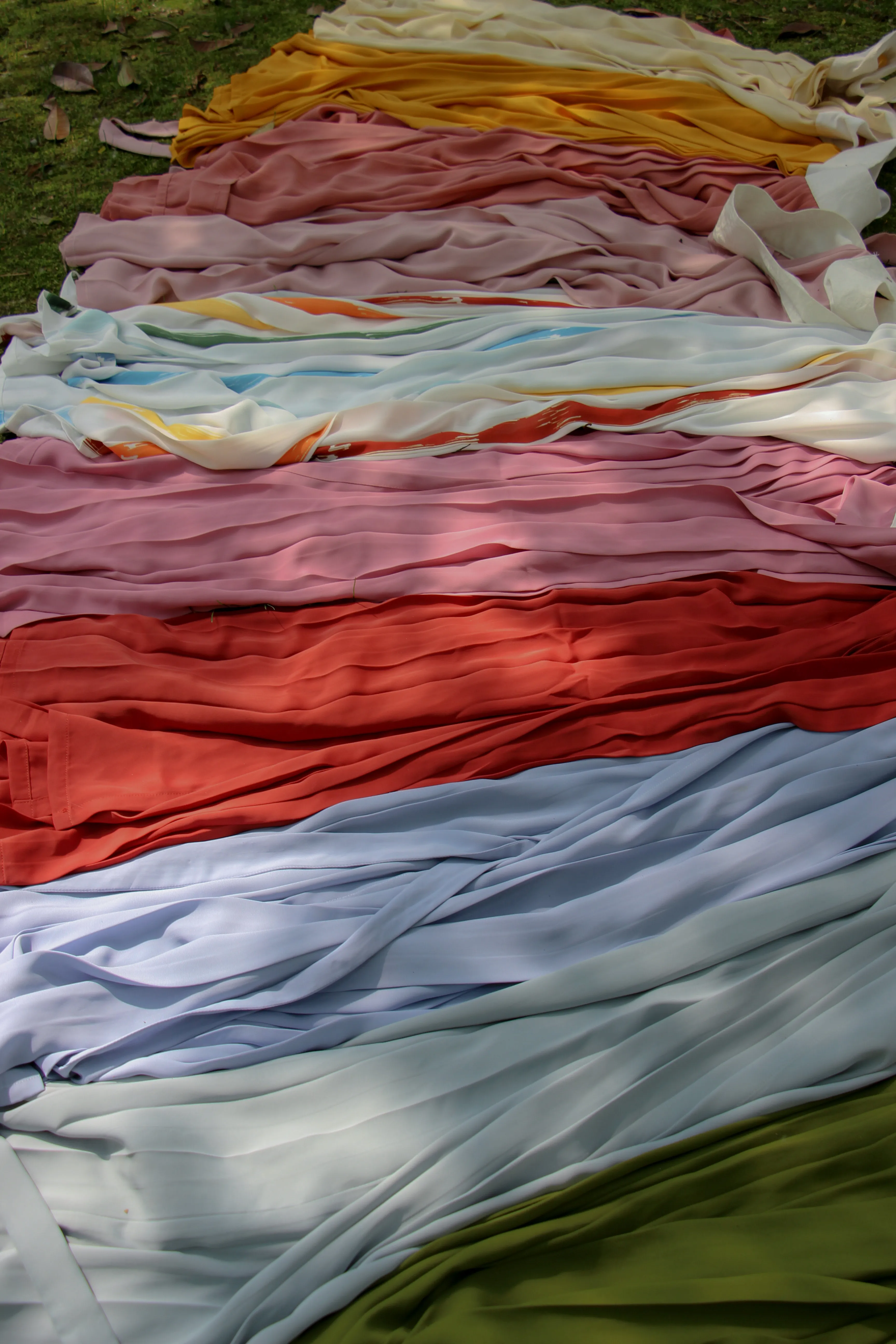 Rainbow Hanfu, winter skirt, 2020, (Physicals)